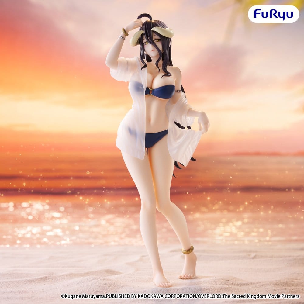 Albedo Aqua Ver. PVC Statue / Overlord / Furyu Muchute / 20,5 cm