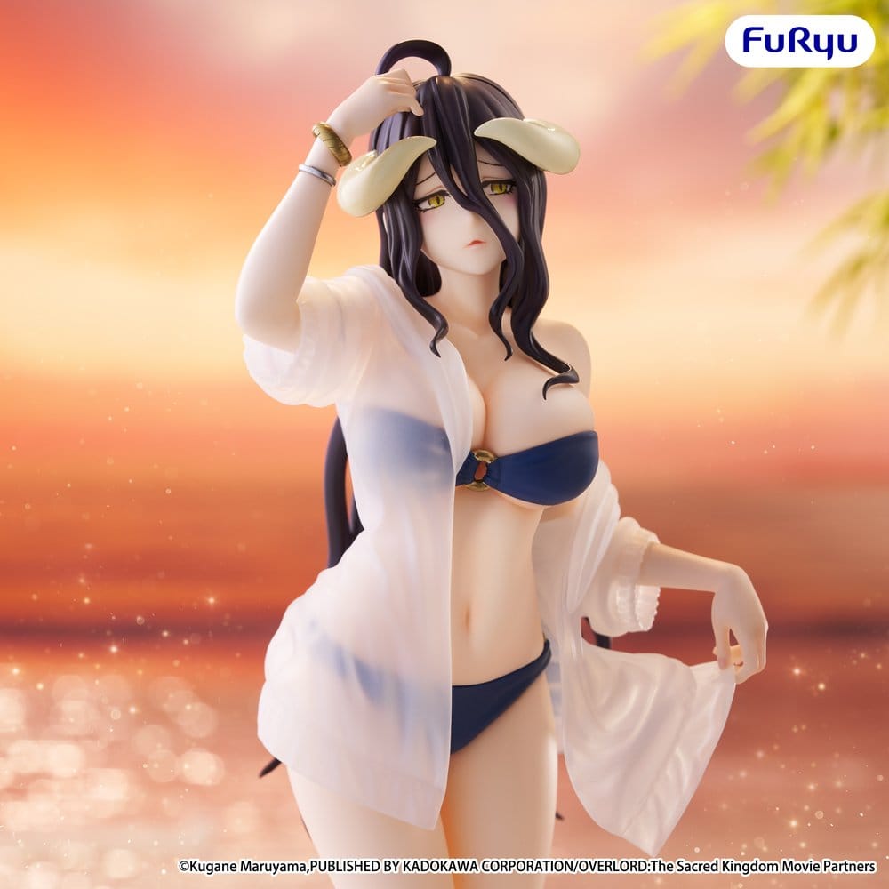 Albedo Aqua Ver. PVC Statue / Overlord / Furyu Muchute / 20,5 cm