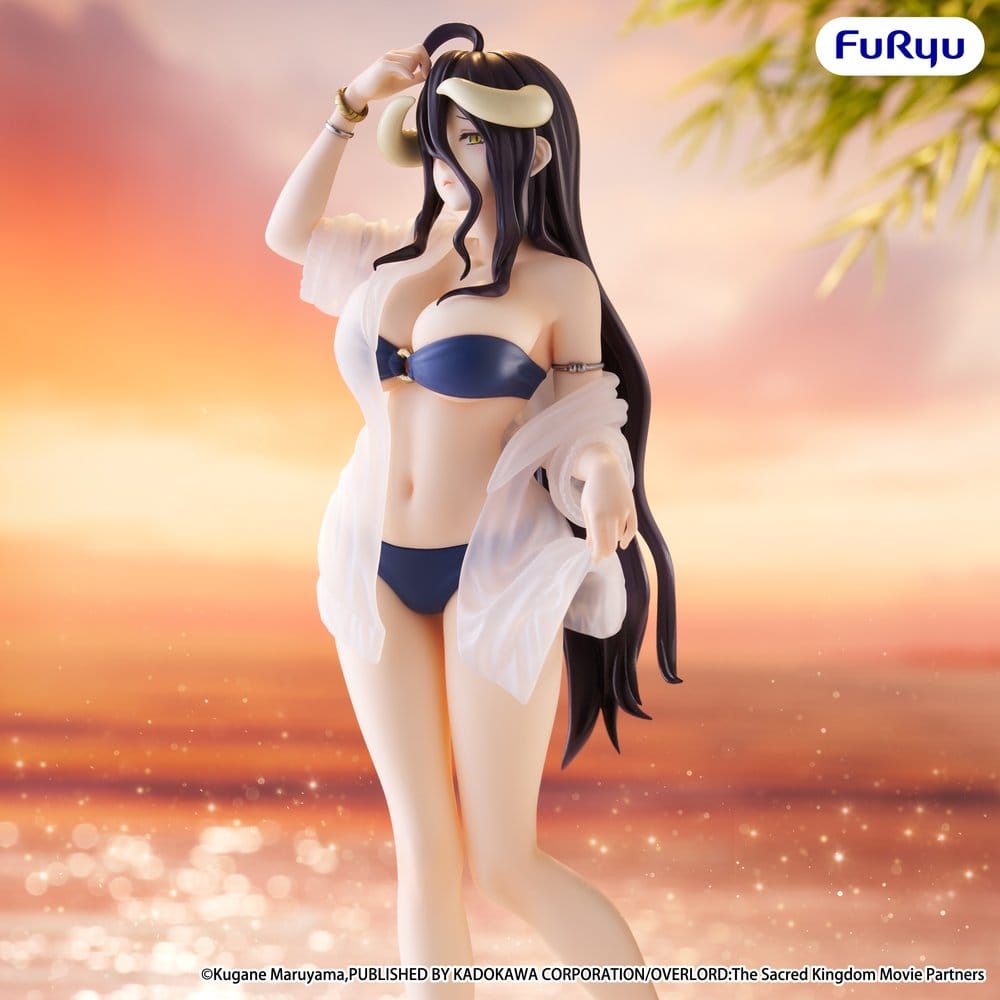 Albedo Aqua Ver. PVC Statue / Overlord / Furyu Muchute / 20,5 cm