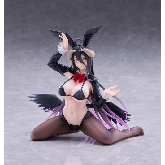 Albedo Moflock PVC Figur / Reverse Bunny Suit Version / Overlord / Taito / 13 cm