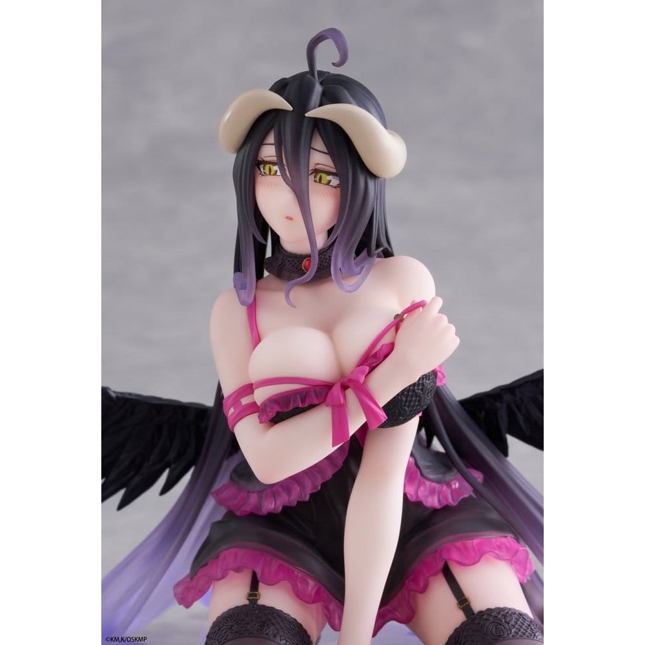 Albedo Negligee Ver. PVC Statue / Overlord / Taito Desktop Cute / 13 cm
