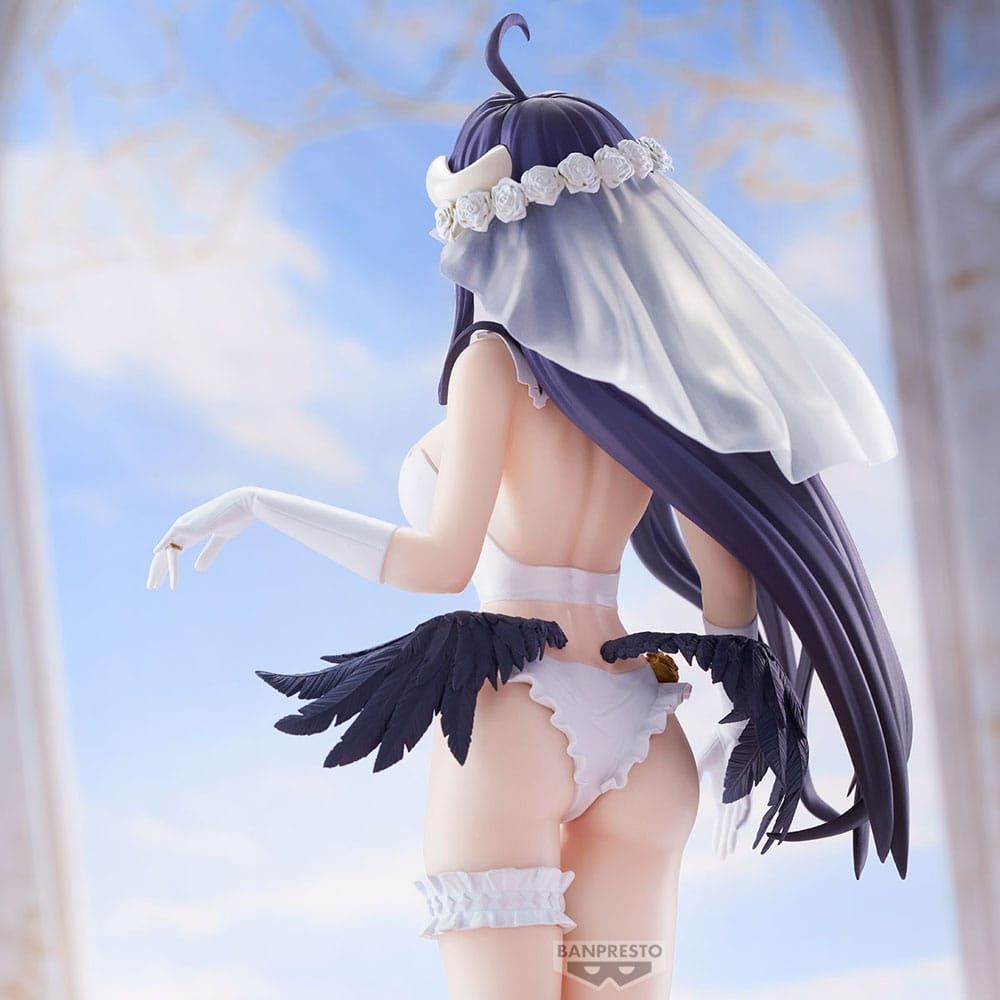 Albedo Wedding Version Statue / Overlord / Glitter&Glamours / Banpresto / 27 cm