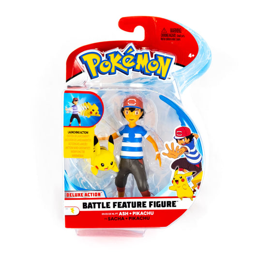 Ash & Pikachu Battle Feature Actionfigur