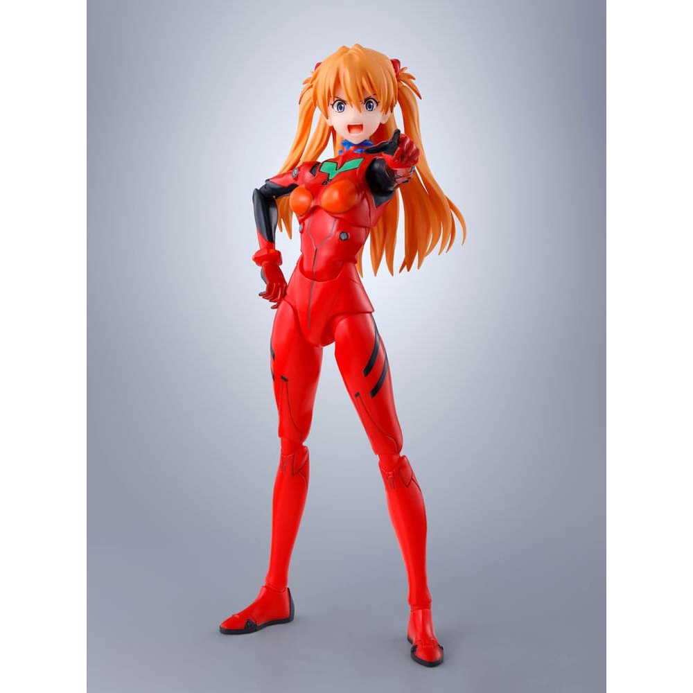 Asuka Shikigami Langley / Neon Genesis Evangelion / S.H. Figuarts Actionfigur / 14 cm