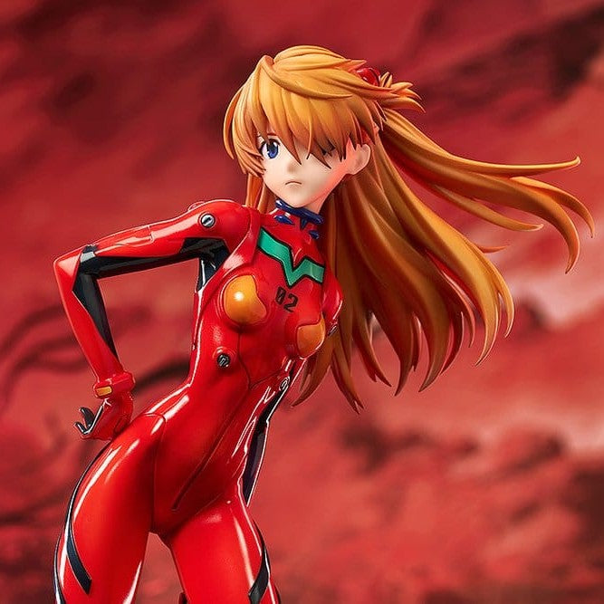 Asuka Shikinami Langley PVC Statue / Rebuild of Evangelion / Good Smile Company / 24 cm