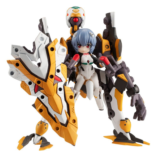 Ayanami Rei & Evangelion No. 0 Kai Actionfiguren / Evangelion / Desktop Army / Megahouse / 15 cm