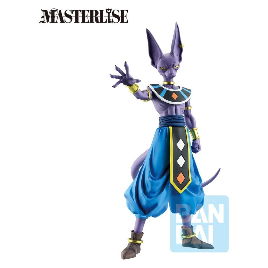 Beerus Ichibansho Masterlise Statue / Battle of Gods / Dragon Ball Super / Bandai / 22 cm