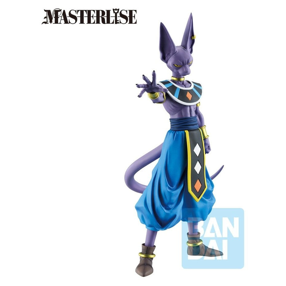 Beerus Ichibansho Masterlise Statue / Battle of Gods / Dragon Ball Super / Bandai / 22 cm