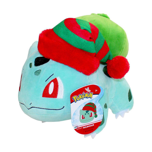 Bisasam X-Mas Edition mit Wintermütze / Pokemon Plüsch / 20 cm
