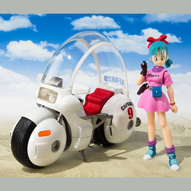 Bulma's Motorcycle Hoipoi Capsule No. 9 / S.H. Figuarts Actionfigur / 17 cm