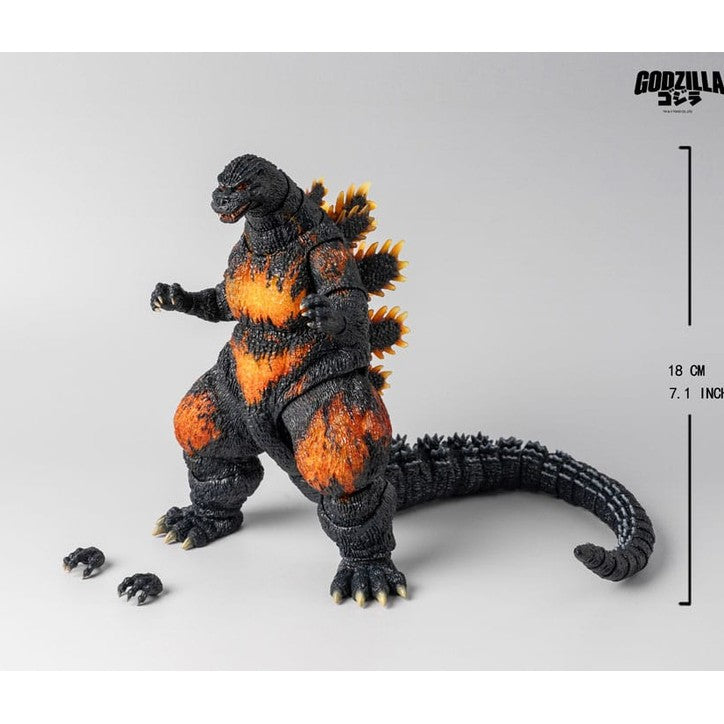 Burning Godzilla Actionfigur / Godzilla vs. Destoroyah 1995 / Hiya Toys Exquisite Basic / 18 cm