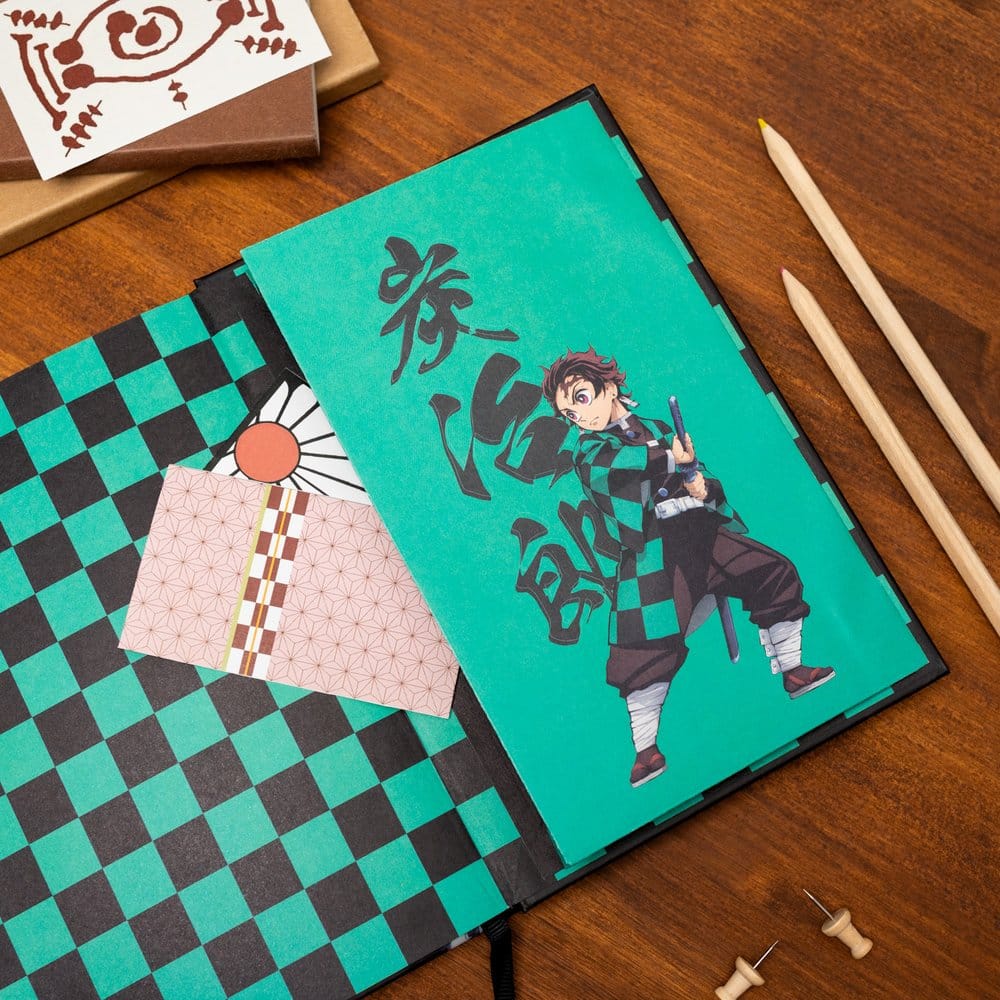 Demon Slayer Notizbuch / Format: A5 / 192 linierte Seiten