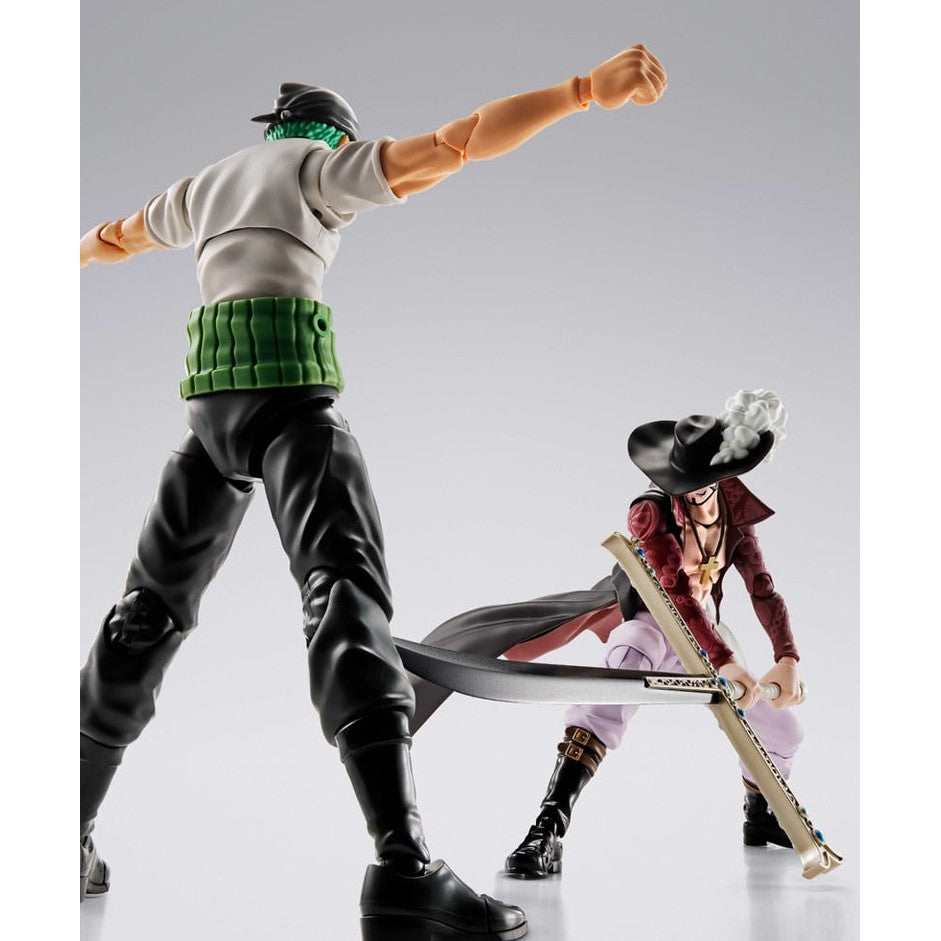 Dracule Mihawk Hawkeye / One Piece / S.H. Figuarts Actionfigur / 17 cm