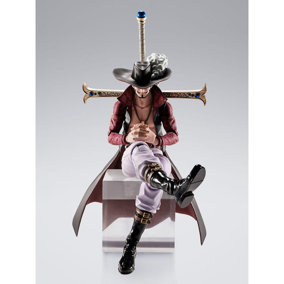 Dracule Mihawk Hawkeye / One Piece / S.H. Figuarts Actionfigur / 17 cm