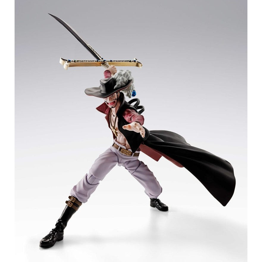 Dracule Mihawk Hawkeye / One Piece / S.H. Figuarts Actionfigur / 17 cm