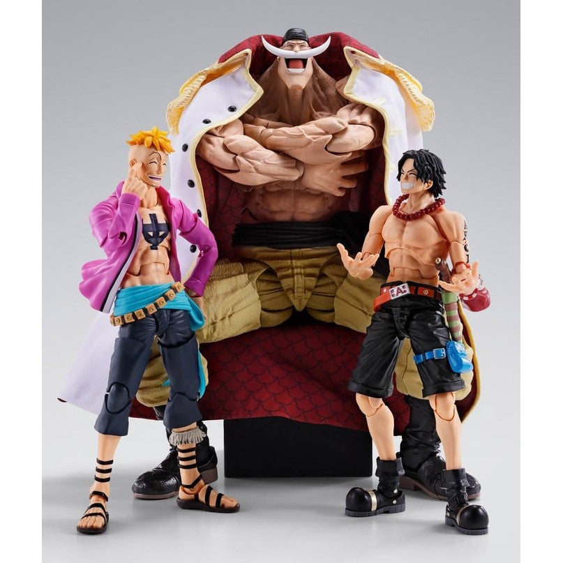 Edward Newgate S.H.Figuarts Actionfigur / Marineford Version / One Piece / Tamashii Nations / 25 cm