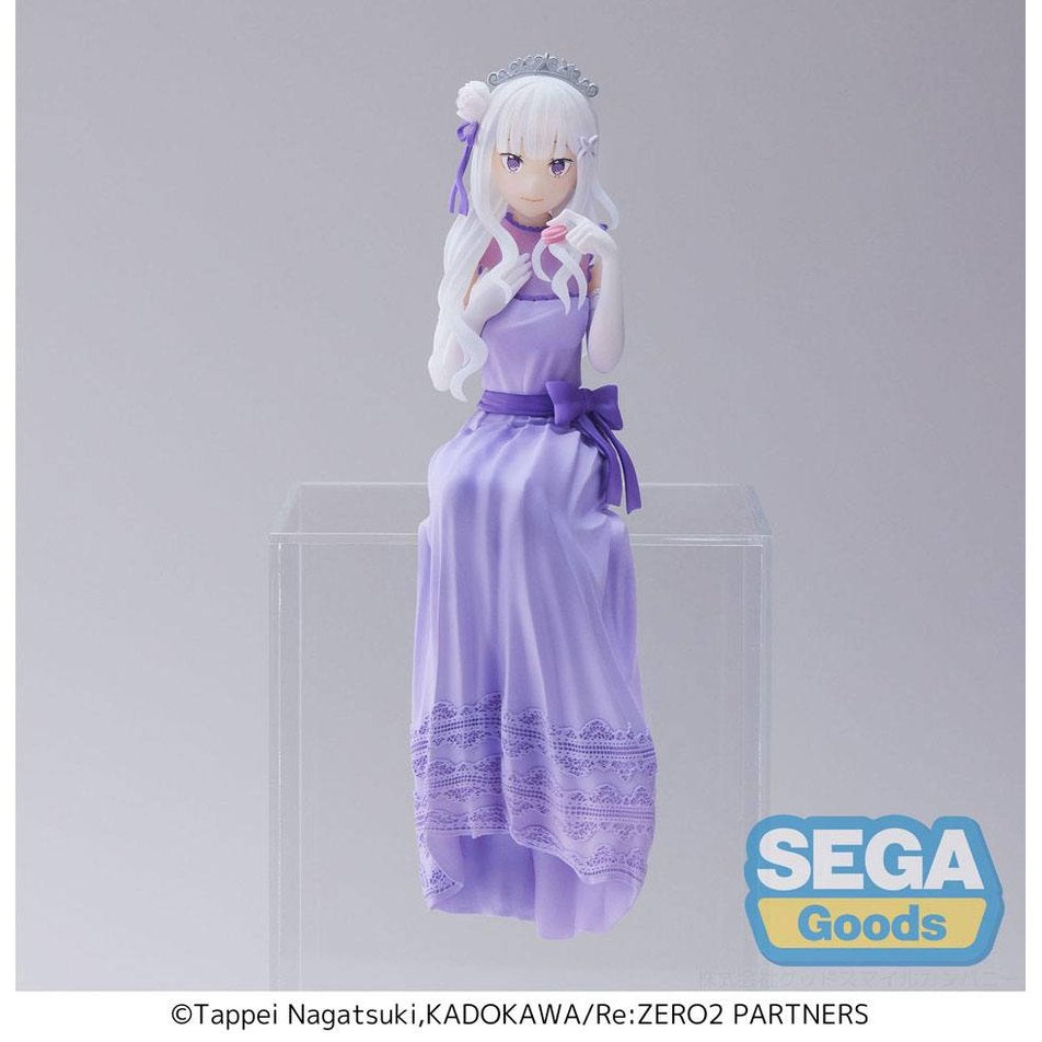 Emilia Dressed-Up Party Statue / Sega / 14 cm