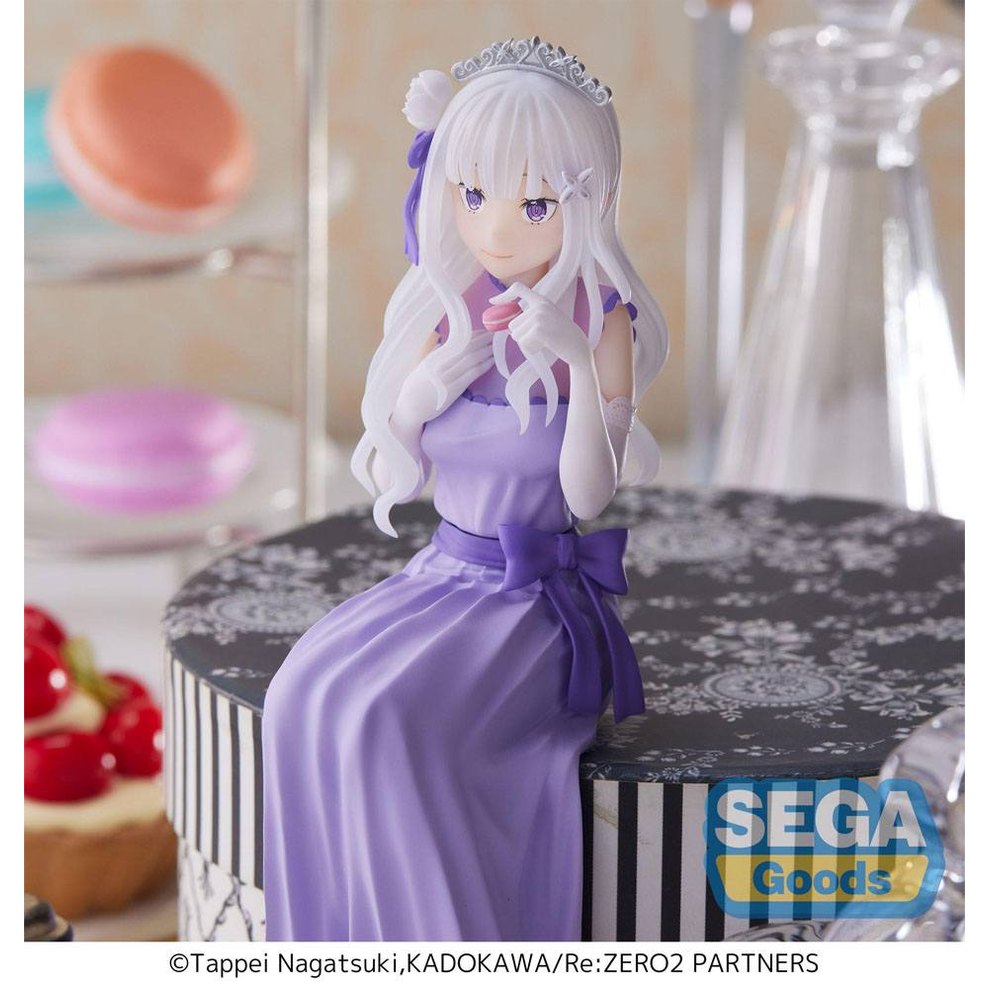 Emilia Dressed-Up Party Statue / Sega / 14 cm