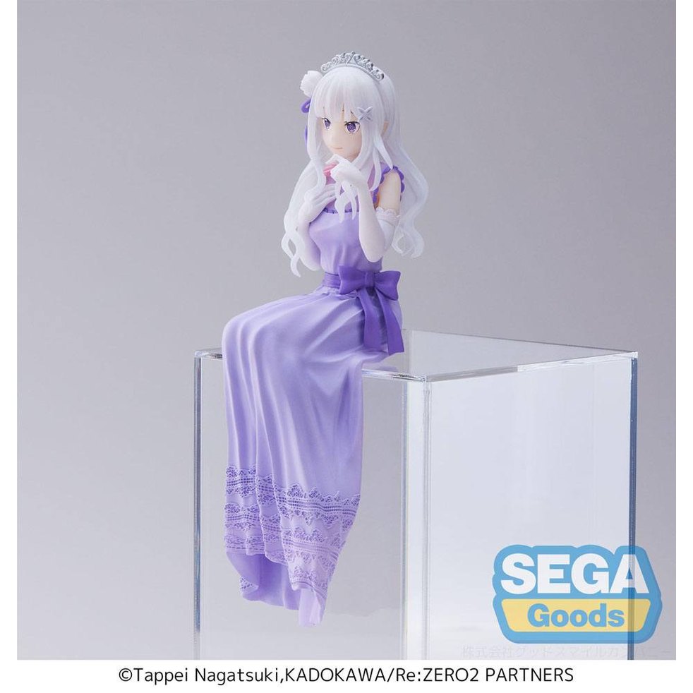 Emilia Dressed-Up Party Statue / Sega / 14 cm