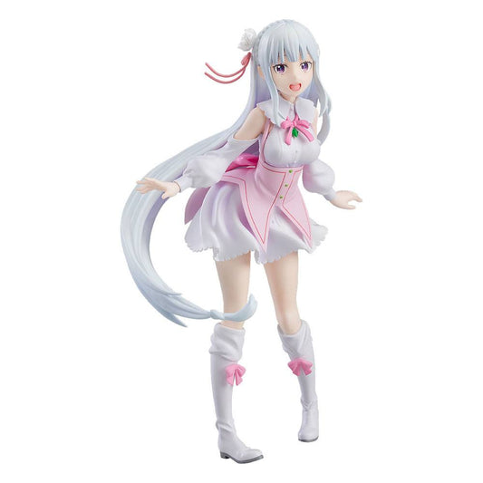 Emilia / Memory Snow Version Pop Up Parade Figur / 17 cm