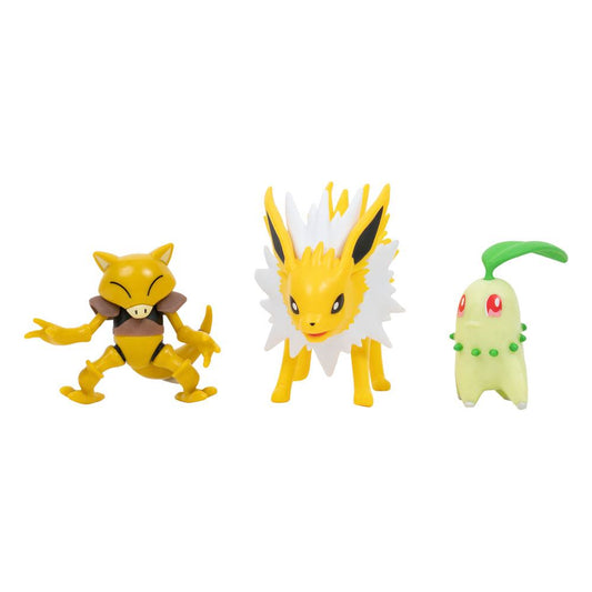 Endivie, Abra, Blitza Pokémon Battlefiguren 5 cm