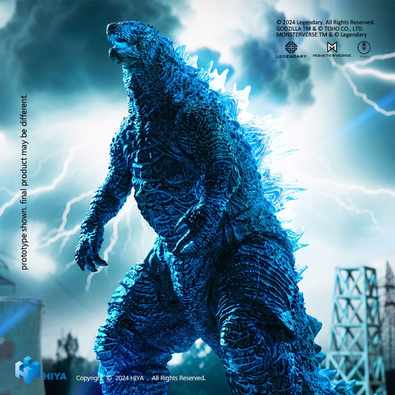 Energized Godzilla Exquisite Basic Actionfigur / Hiya Toys / 18 cm