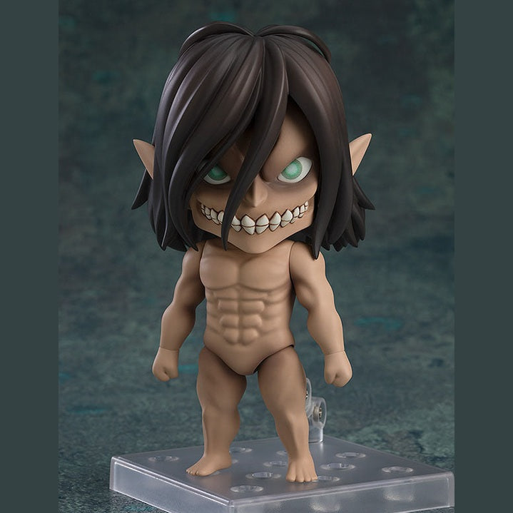 Eren Yeager Nendoriod Actionfigur / Attack Titan Version / 10cm