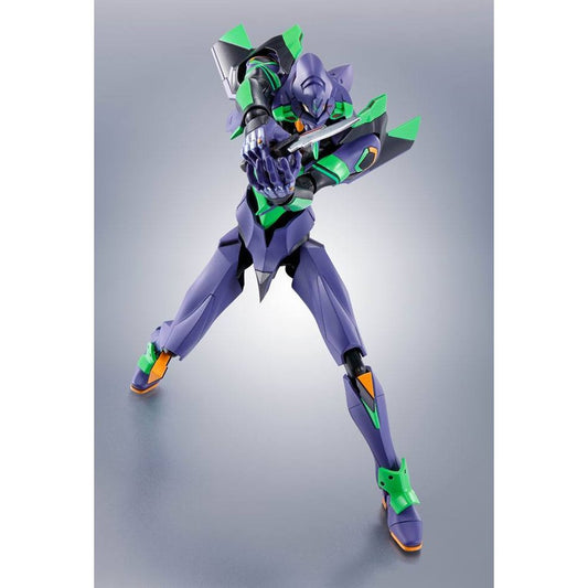 Evangelion Test Type-01 + Spear of Cassius Robot Spirits Actionfigur 17 cm