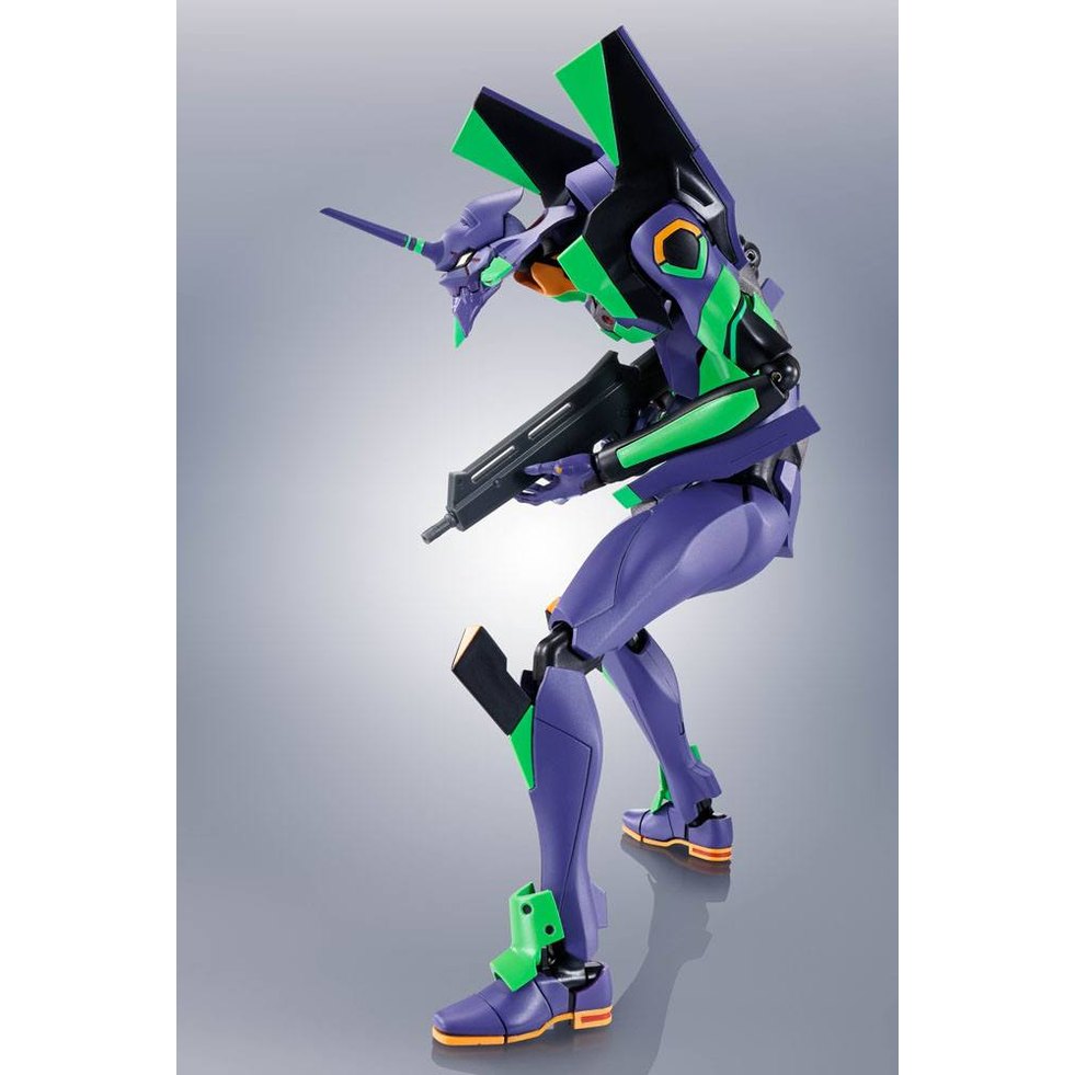Evangelion Test Type-01 + Spear of Cassius Robot Spirits Actionfigur 17 cm