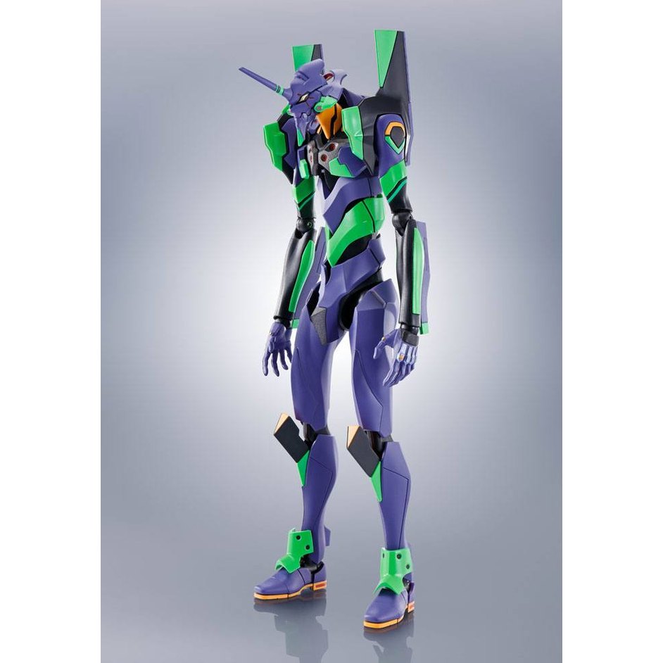 Evangelion Test Type-01 + Spear of Cassius Robot Spirits Actionfigur 17 cm
