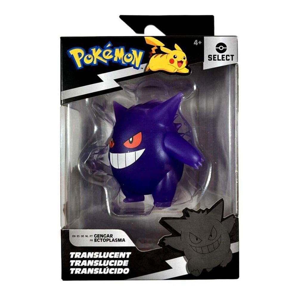 Gangar Pokémon Battlefigur transparent 7 cm