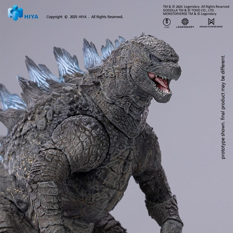Godzilla 2014 Exquite Basic+ Actionfigur / Translucent Version / 18 cm