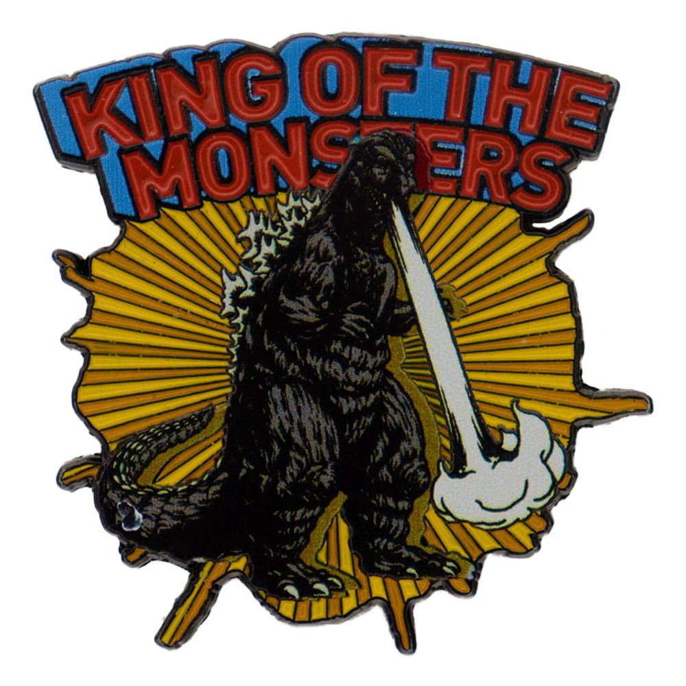 Godzilla 40th Anniversary Ansteck-Pin / Limited Edition / FaNaTtik / 5 x 4 cm