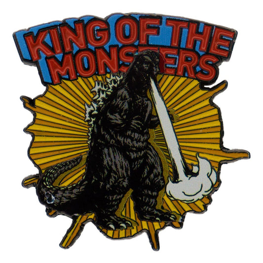 Godzilla 40th Anniversary Ansteck-Pin / Limited Edition / FaNaTtik / 5 x 4 cm