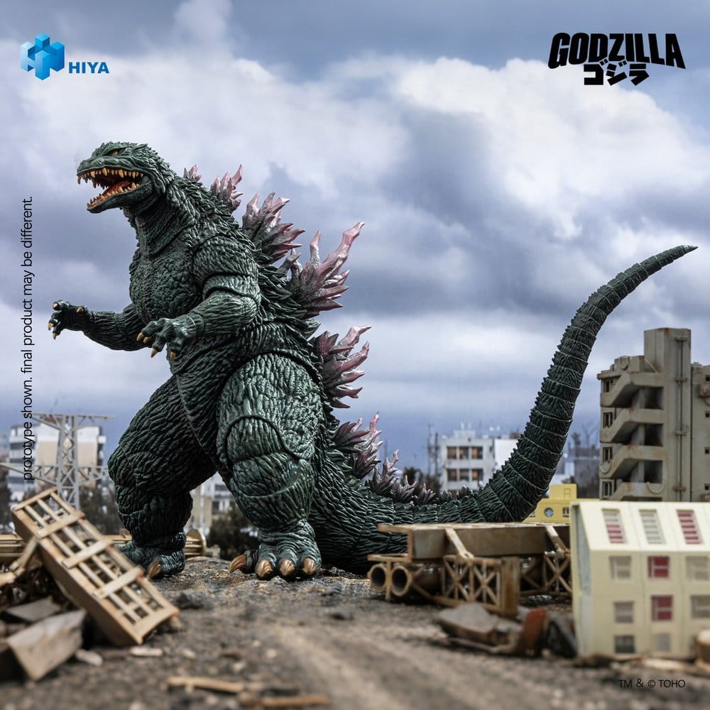Godzilla Exquisite Basic Actionfigur / Godzilla vs. Megaguirus 2000 / Hiya Toys / 18 cm