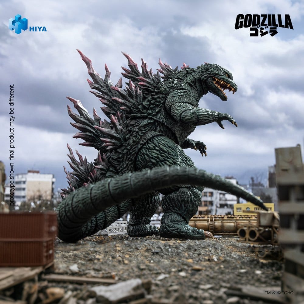 Godzilla Exquisite Basic Actionfigur / Godzilla vs. Megaguirus 2000 / Hiya Toys / 18 cm