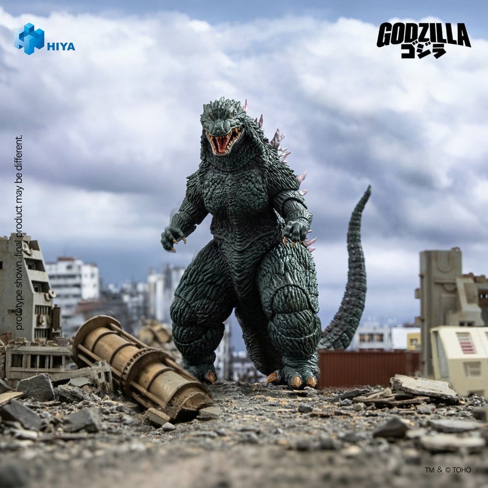Godzilla Exquisite Basic Actionfigur / Godzilla vs. Megaguirus 2000 / Hiya Toys / 18 cm
