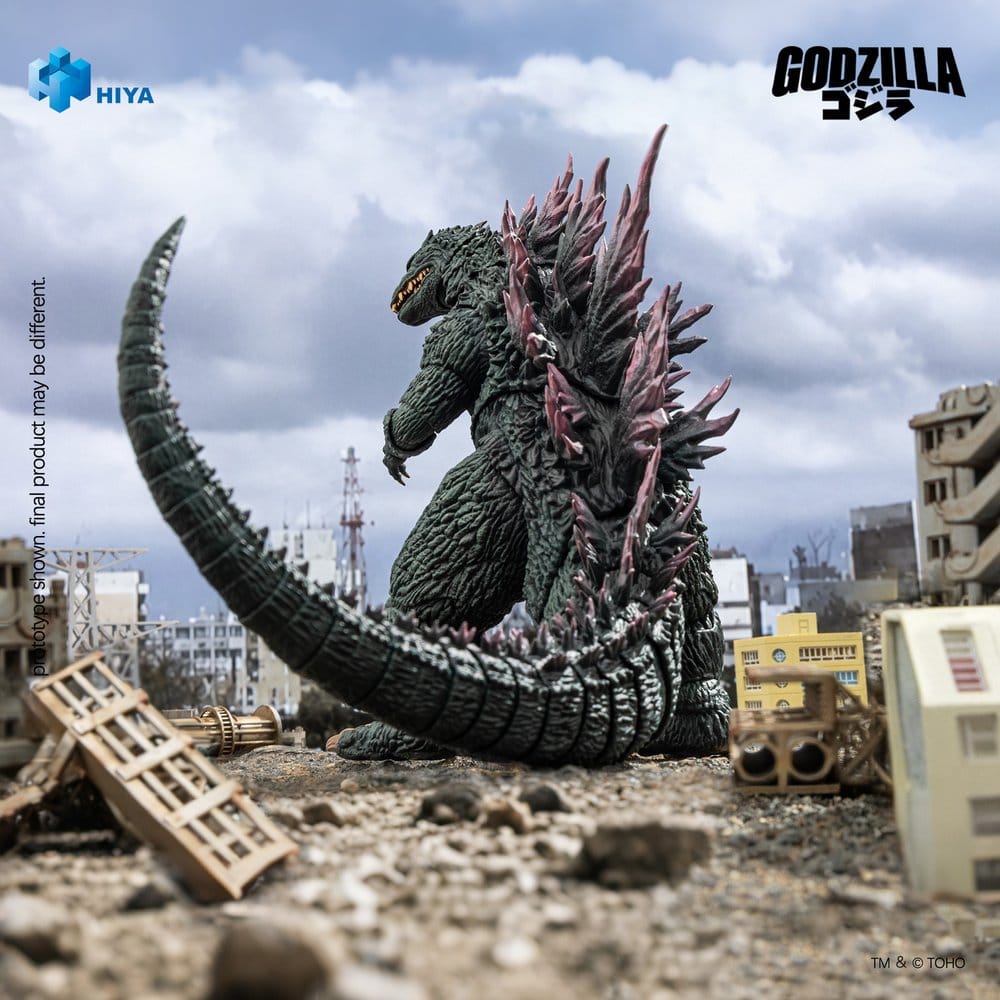 Godzilla Exquisite Basic Actionfigur / Godzilla vs. Megaguirus 2000 / Hiya Toys / 18 cm