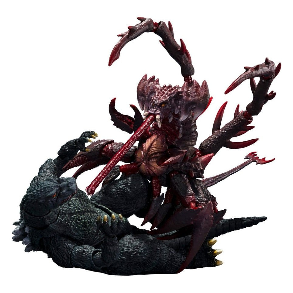 Godzilla Jr & Destoroyah Evolution Set Actionfigur / Godzilla vs. Destroyah / Tamashii Nations S.H.MonsterArts / ca. 10–16 cm