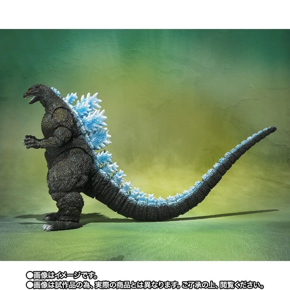 Godzilla S.H.MonsterArts Actionfigur / Godzilla vs. Mechagodzilla II Poster Coloring Version / Godzilla / Tamashii Nations / 16 cm
