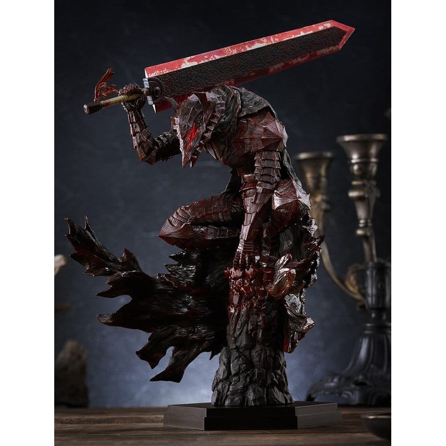 Guts Berserker Armor Pop Up Parade L Figur / Bloody Paint Ver. / Berserk / Max Factory / 28 cm