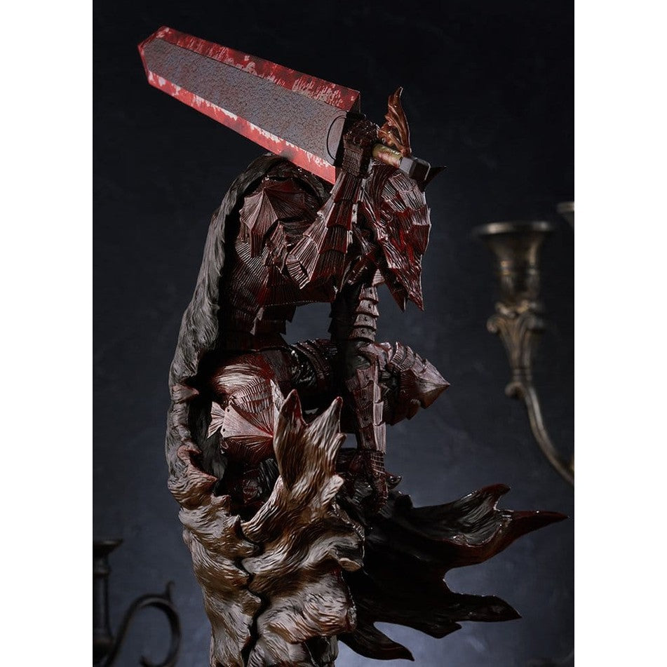 Guts Berserker Armor Pop Up Parade L Figur / Bloody Paint Ver. / Berserk / Max Factory / 28 cm