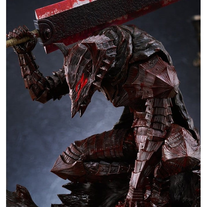 Guts Berserker Armor Pop Up Parade L Figur / Bloody Paint Ver. / Berserk / Max Factory / 28 cm