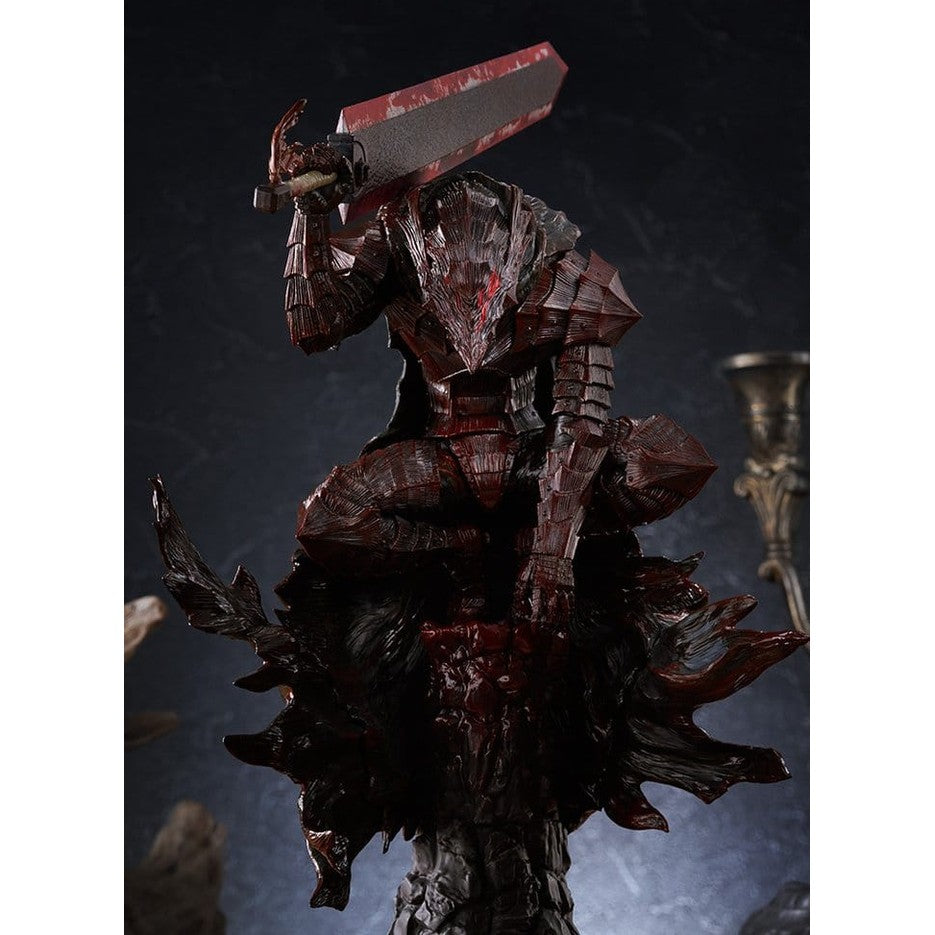 Guts Berserker Armor Pop Up Parade L Figur / Bloody Paint Ver. / Berserk / Max Factory / 28 cm