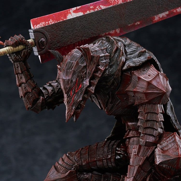 Guts Berserker Armor Pop Up Parade L Figur / Bloody Paint Ver. / Berserk / Max Factory / 28 cm