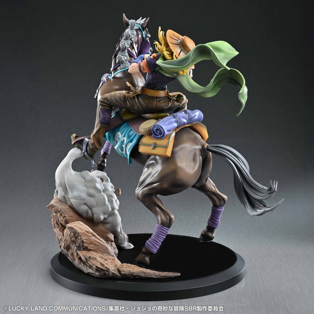 Gyro Zeppeli & Valkyrie PVC Statue / JoJo's Bizarre Adventure: Steel Ball Run / Medicos Entertainment / 31 cm