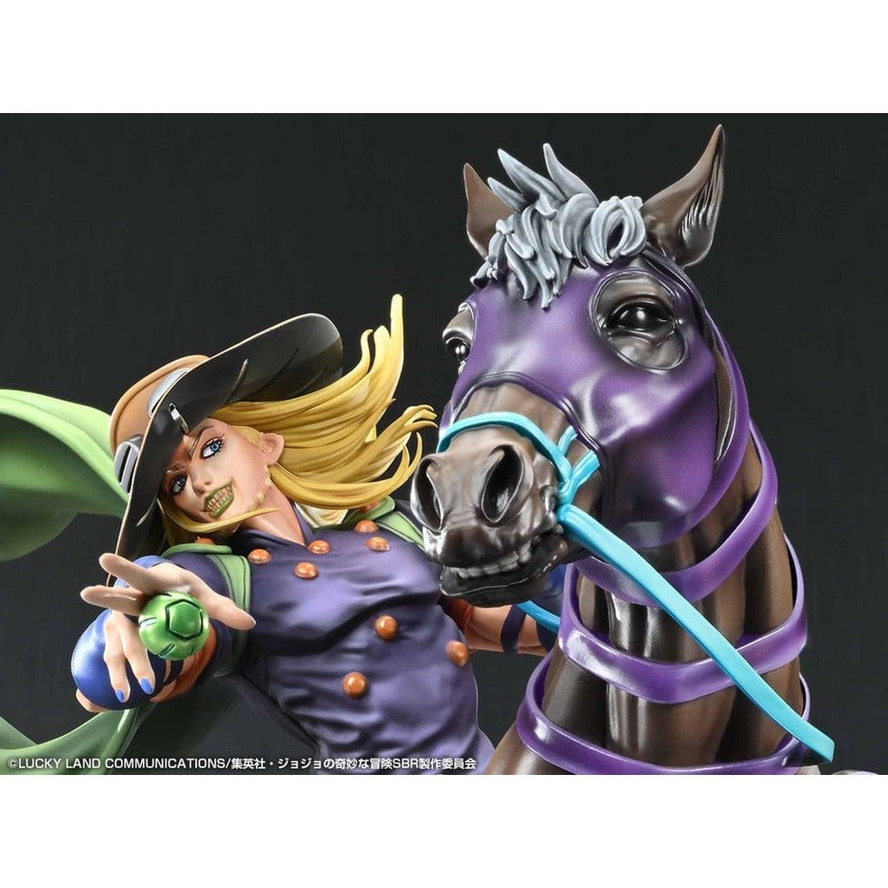 Gyro Zeppeli & Valkyrie PVC Statue / JoJo's Bizarre Adventure: Steel Ball Run / Medicos Entertainment / 31 cm
