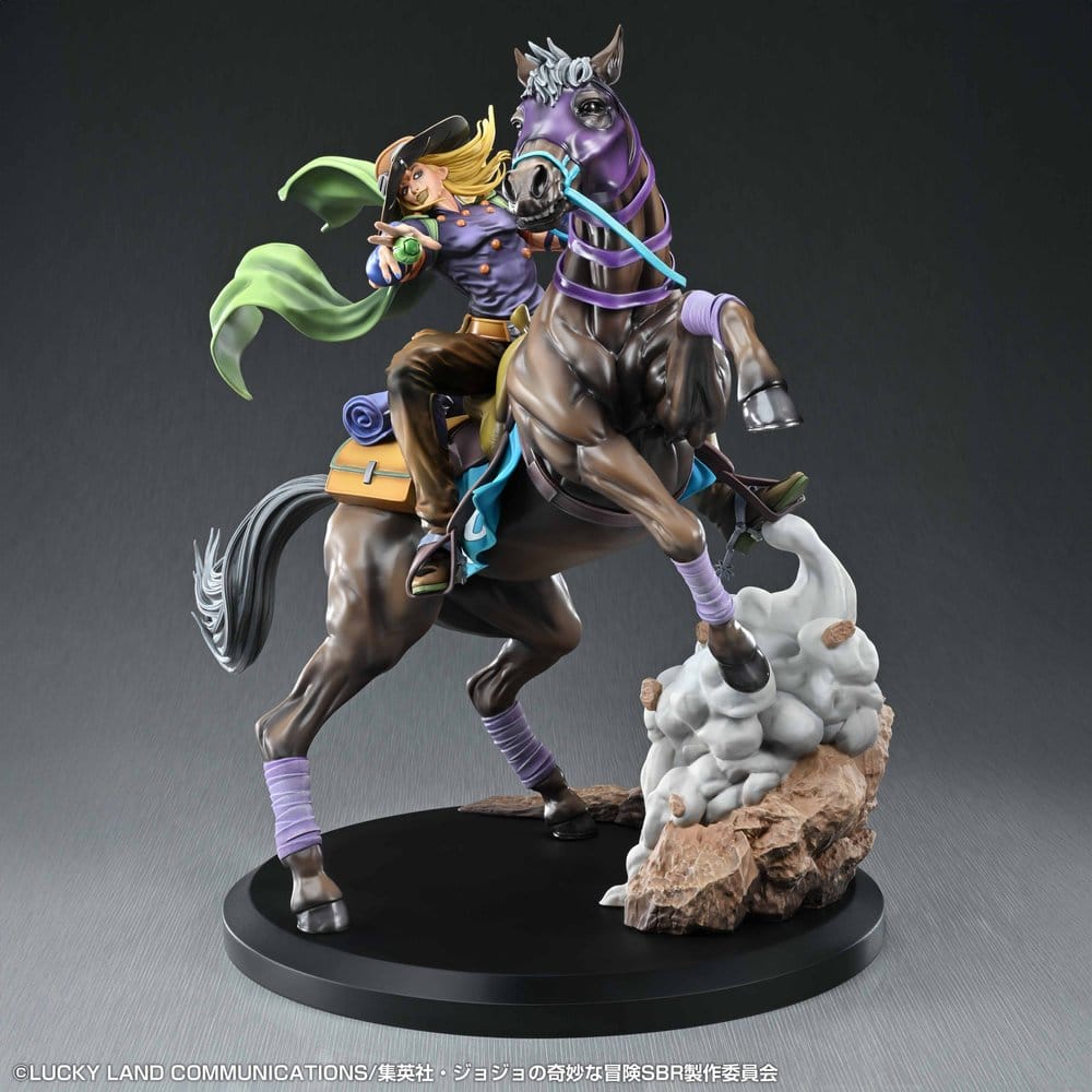 Gyro Zeppeli & Valkyrie PVC Statue / JoJo's Bizarre Adventure: Steel Ball Run / Medicos Entertainment / 31 cm