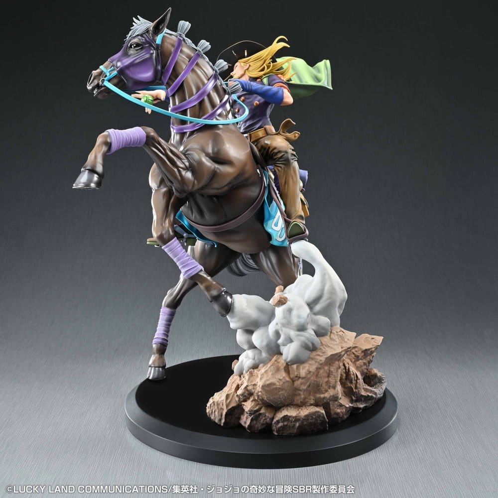 Gyro Zeppeli & Valkyrie PVC Statue / JoJo's Bizarre Adventure: Steel Ball Run / Medicos Entertainment / 31 cm