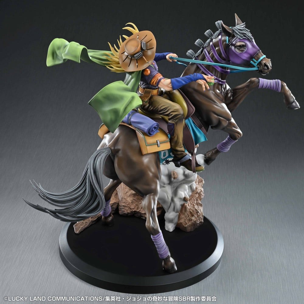 Gyro Zeppeli & Valkyrie PVC Statue / JoJo's Bizarre Adventure: Steel Ball Run / Medicos Entertainment / 31 cm